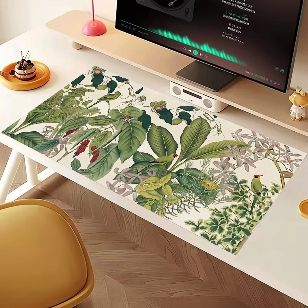 Plant Printing Pad Mouse Ped Gamer Keyboard Pad on the Table Gaming Laptop Computer Accessories Deskmat Non-slip Mat Mausepad
Plant Printing Pad Mouse Ped Gamer Keyboard Pad on the Table Gaming Laptop Computer Accessories Deskmat Non-slip Mat Mausepad
