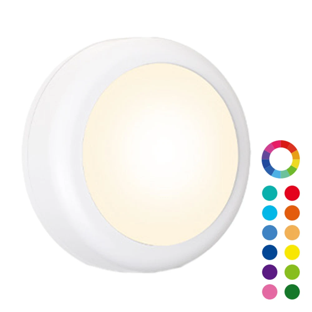 30LM RGB Wireless Puck Lights 16 Colors Wireless Closet Light Battery Operated Remote Control Great for Closet Bedroom Kitchen
30LM RGB Wireless Puck Lights 16 Colors Wireless Closet Light Battery Operated Remote Control Great for Closet Bedroom Kitchen