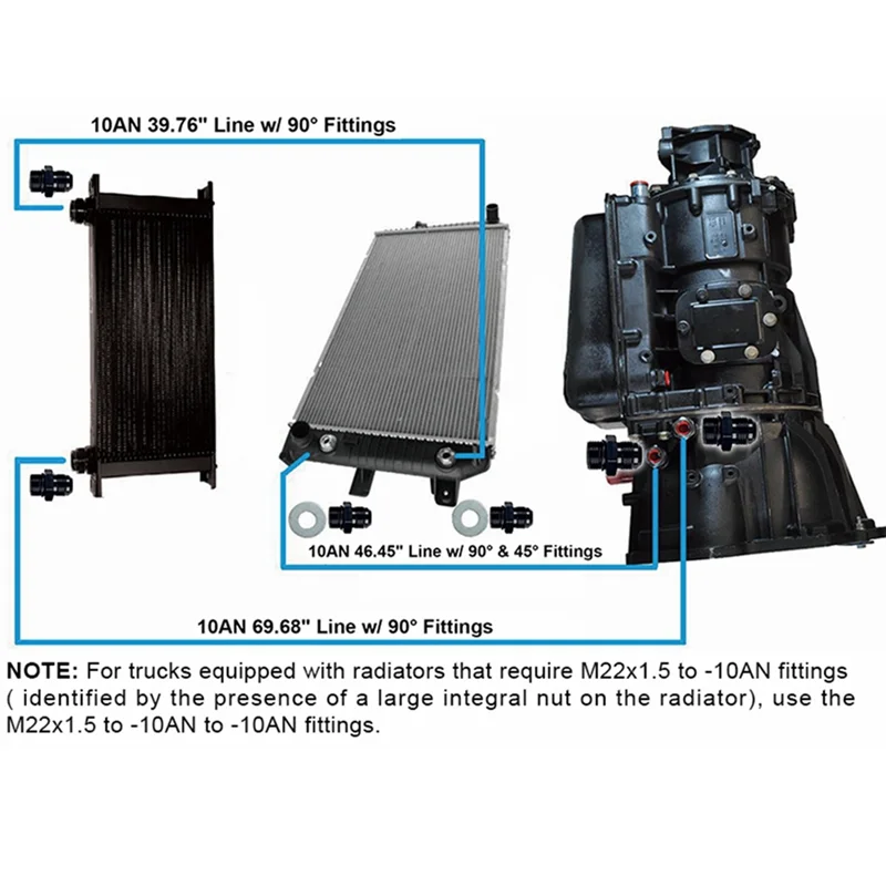 New High Quality Transmission Cooler Hose Line Kit For GMC 6.6L Duramax 2006-2010 Auto Parts
New High Quality Transmission Cooler Hose Line Kit For GMC 6.6L Duramax 2006-2010 Auto Parts