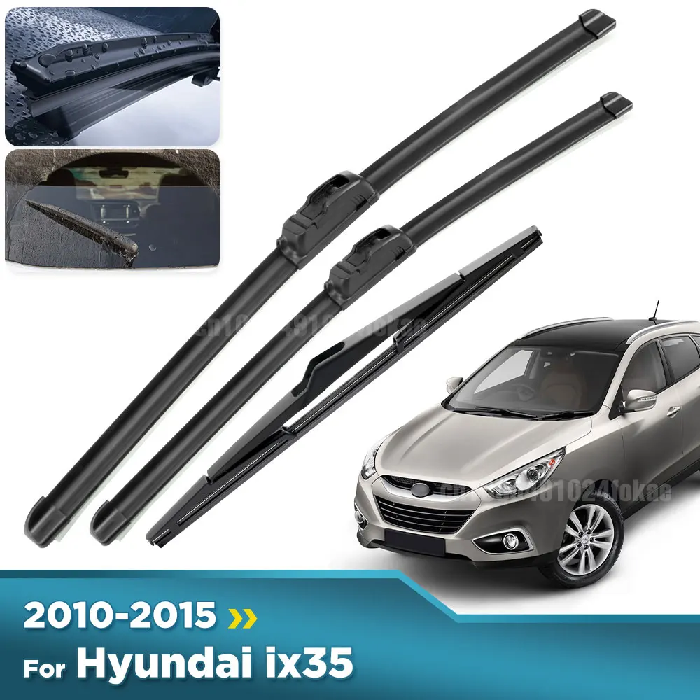 Для Hyundai ix35 LM 2010-2015 2011 2012 2013 2014 стеклоочиститель передние и задние щетки стеклоочистителя лобовое стекло щетки 24 "+ 16" + 12"
Для Hyundai ix35 LM 2010-2015 2011 2012 2013 2014 стеклоочиститель передние и задние щетки стеклоочистителя лобовое стекло щетки 24 "+ 16" + 12"