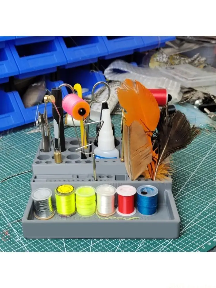 A2BE Fishing Tool Storage Rack Fly Tying Station Desk Organizers Durability Functiona
A2BE Fishing Tool Storage Rack Fly Tying Station Desk Organizers Durability Functiona