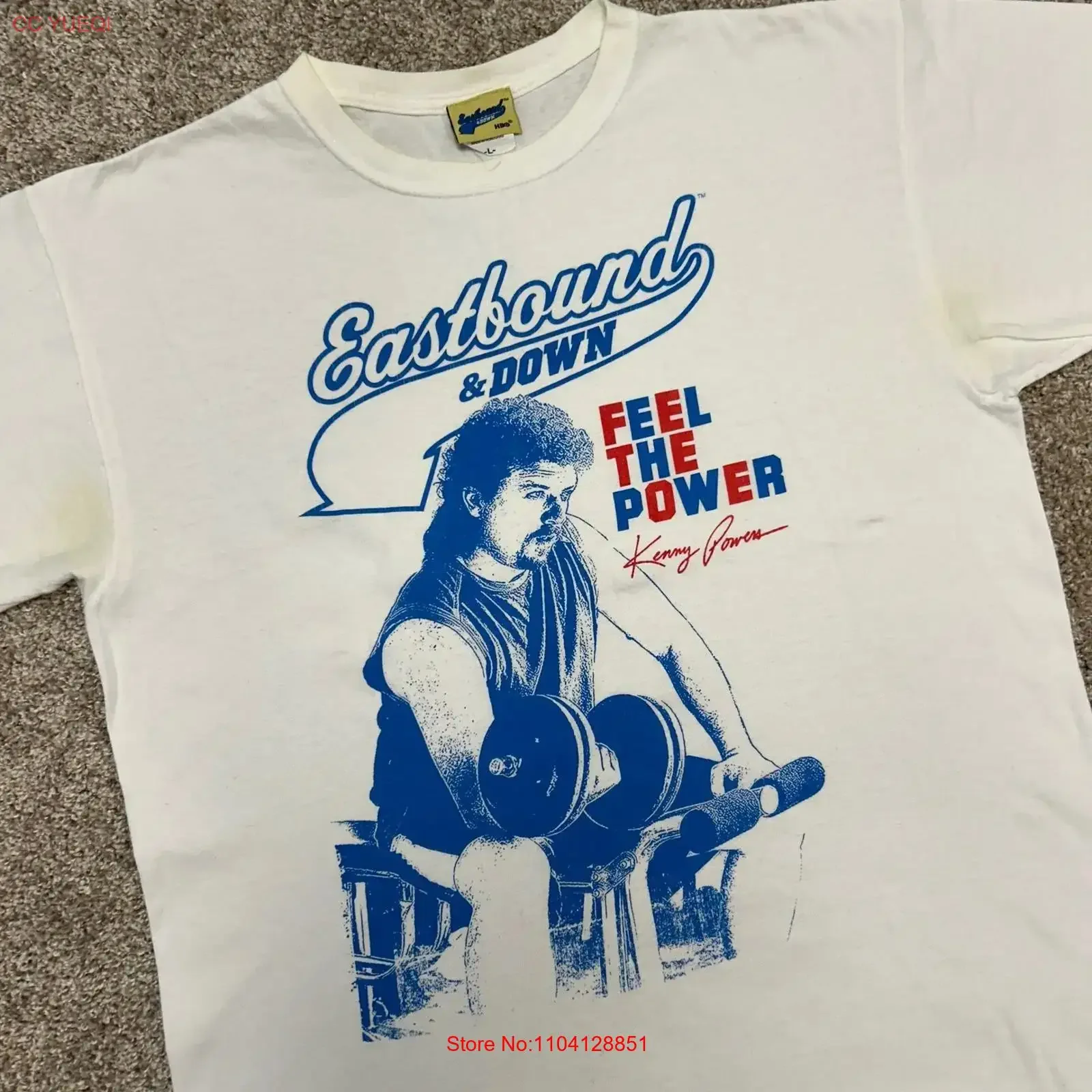 Футболка Eastbound And Down Kenny Powers Feel The Power 2010 HBO, мужская, размер L, винтажная, с эффектом потертости, дышащая, универсальная, с графическим принтом
Футболка Eastbound And Down Kenny Powers Feel The Power 2010 HBO, мужская, размер L, винтажная, с эффектом потертости, дышащая, универсальная, с графическим принтом