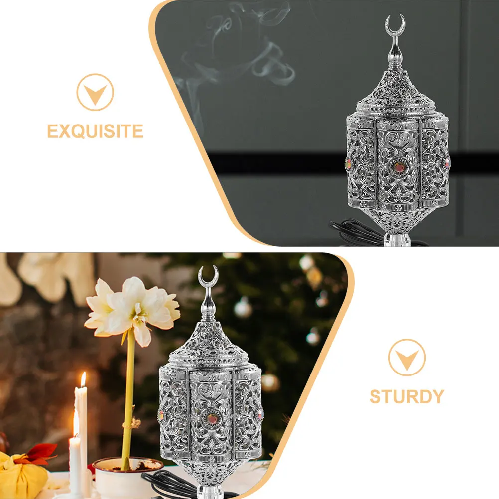 Vintage Style Electric Incense Plug In Burner Home Decor Incense Holder Metal Table Burner Ornament With
Vintage Style Electric Incense Plug In Burner Home Decor Incense Holder Metal Table Burner Ornament With