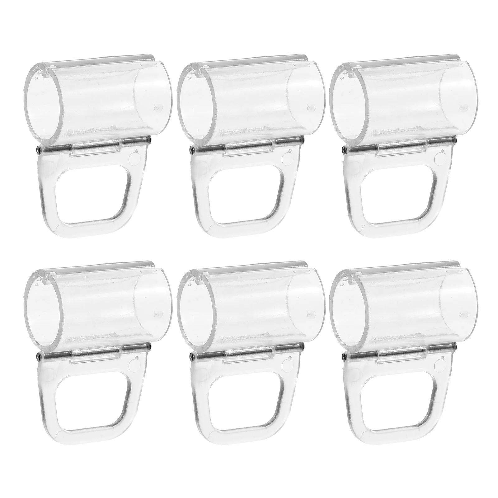 6 Pcs Handle Roller Shade Pull Valance Clips Simple Curtain Accessories Shutter Abs Blind Rod
6 Pcs Handle Roller Shade Pull Valance Clips Simple Curtain Accessories Shutter Abs Blind Rod
