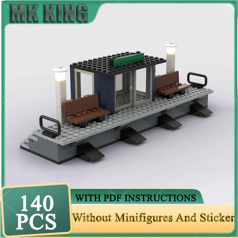 Moc Building Bricks Small Trainstation Model Technology Railway Train Series Modular Blocks Construstion Assembly Gifts Toy
Moc Building Bricks Small Trainstation Model Technology Railway Train Series Modular Blocks Construstion Assembly Gifts Toy