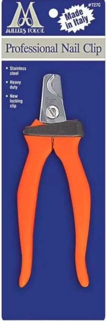 Heavy Duty Nail Clipper for Large Dogs - Non-Slip Handle, Sharp Stainless Steel Blade, Lock Feature
Heavy Duty Nail Clipper for Large Dogs - Non-Slip Handle, Sharp Stainless Steel Blade, Lock Feature