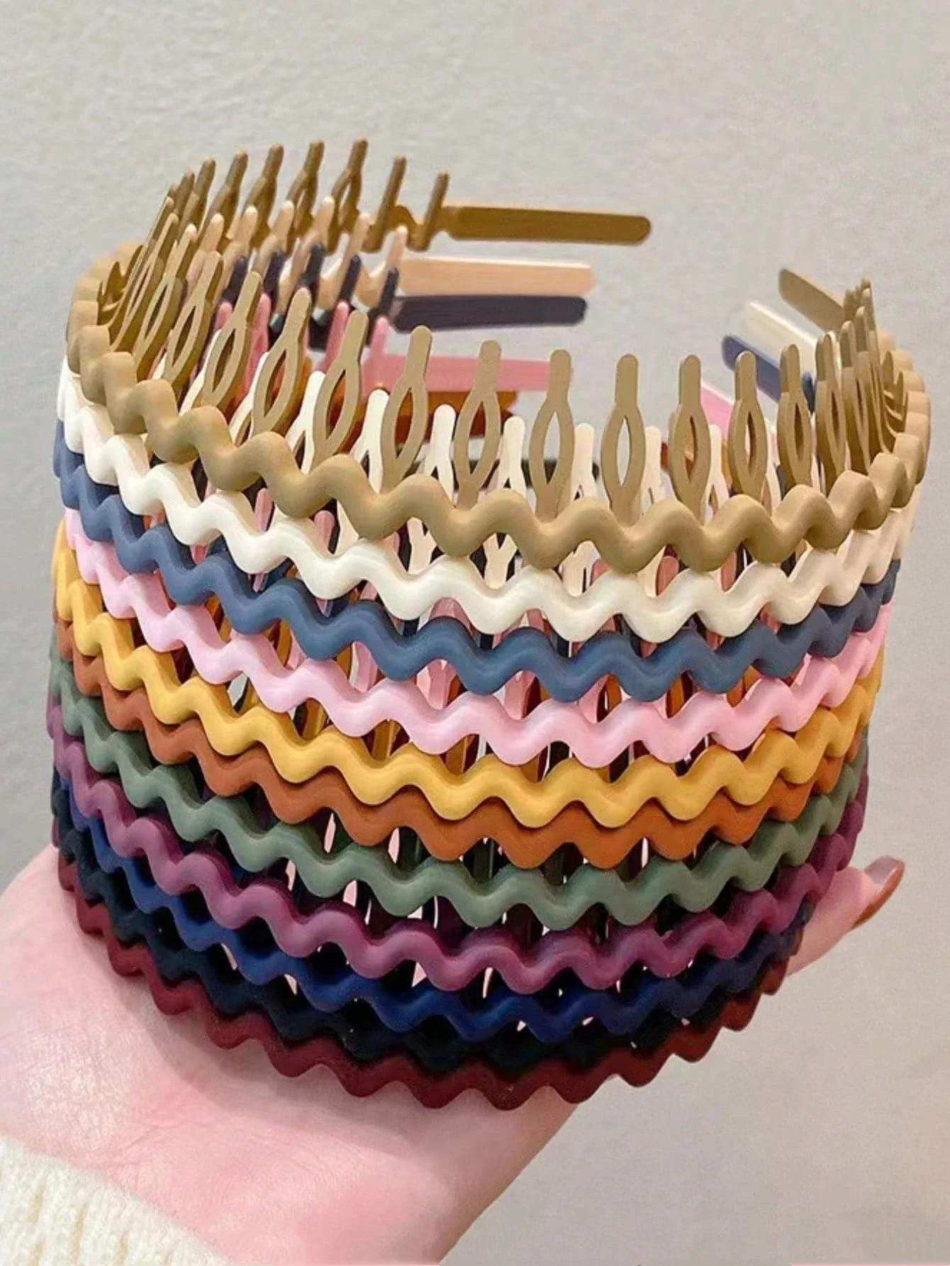 Wavy Non-Slip Headbands For Women Candy Color Solid Hair Accessories
Wavy Non-Slip Headbands For Women Candy Color Solid Hair Accessories