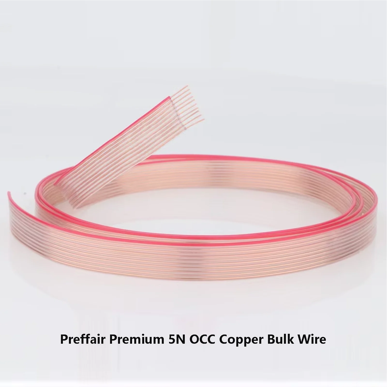 Preffair Premium 5N OCC Copper Bulk Wire 2mm² (10x0.2mm) - Hi-End Audio Cable for DIY Speakers, RCA, Interconnects
Preffair Premium 5N OCC Copper Bulk Wire 2mm² (10x0.2mm) - Hi-End Audio Cable for DIY Speakers, RCA, Interconnects
