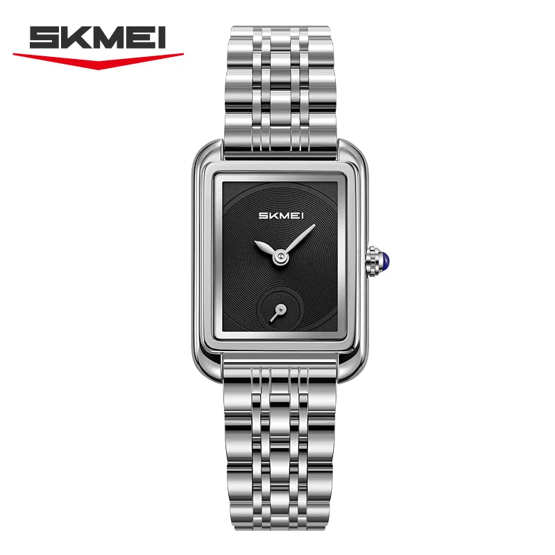 SKMEI 2670 New Simple and Elegant Stainless Steel Strap Rectangular Women's Watch Quartz Watch Luxury Girls' Clock reloj mujer
SKMEI 2670 New Simple and Elegant Stainless Steel Strap Rectangular Women's Watch Quartz Watch Luxury Girls' Clock reloj mujer