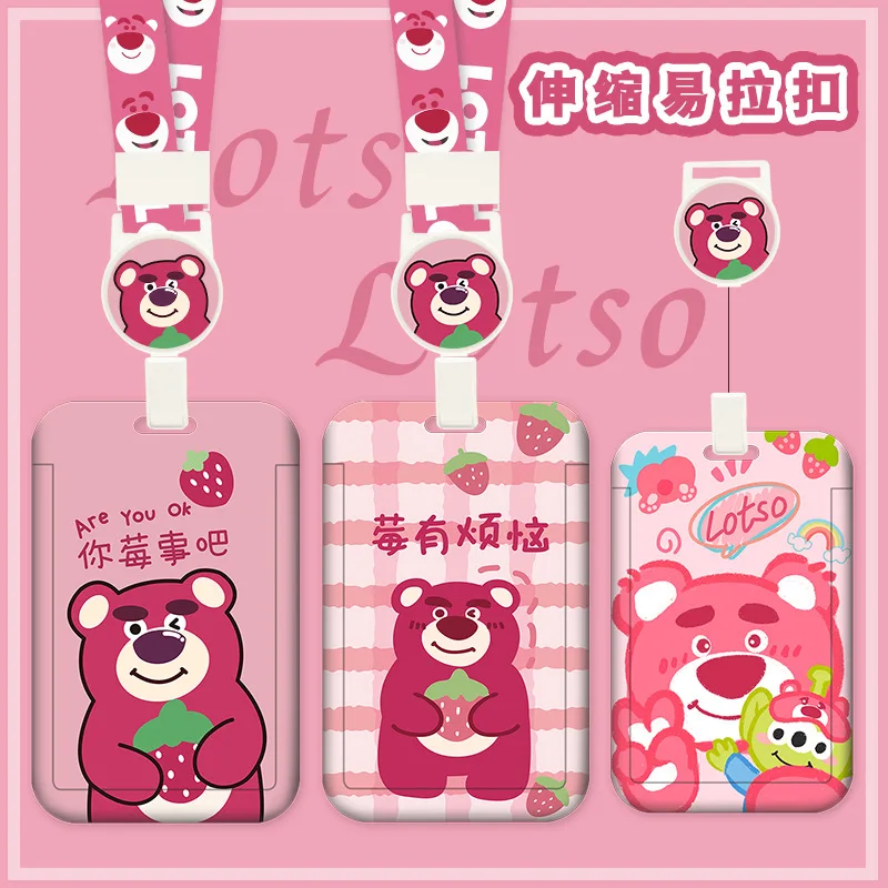 Disney Lotso Card Holder Cartoon School Badge Card Access Card kindergarten Meal Card Student Transfer Card Holiday Gift
Disney Lotso Card Holder Cartoon School Badge Card Access Card kindergarten Meal Card Student Transfer Card Holiday Gift