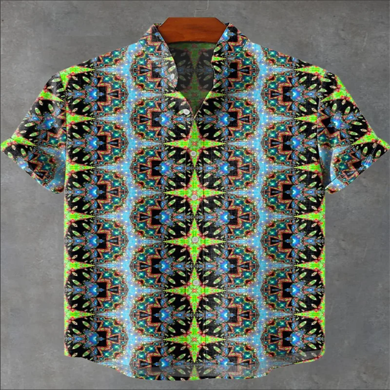 Men's short-sleeved shirt 3D high-definition printing gorgeous gemstone decorative pattern casual shirt green red pink purple
Men's short-sleeved shirt 3D high-definition printing gorgeous gemstone decorative pattern casual shirt green red pink purple