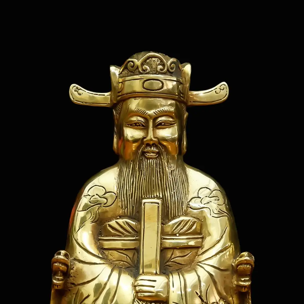 Feng Shui Monarch statue house Security and peace Vesta Decoration Kitchen God Kitchen King copper Kitchen God
Feng Shui Monarch statue house Security and peace Vesta Decoration Kitchen God Kitchen King copper Kitchen God