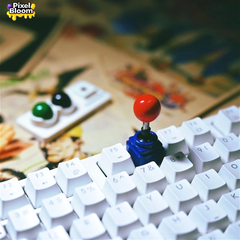 K20 Fortune Joystick Metal Keycaps Shakeable Retro Design with 3 Balls Real Micro Servo for MX Keyboard ESC F Row Arrow Key Gift
K20 Fortune Joystick Metal Keycaps Shakeable Retro Design with 3 Balls Real Micro Servo for MX Keyboard ESC F Row Arrow Key Gift