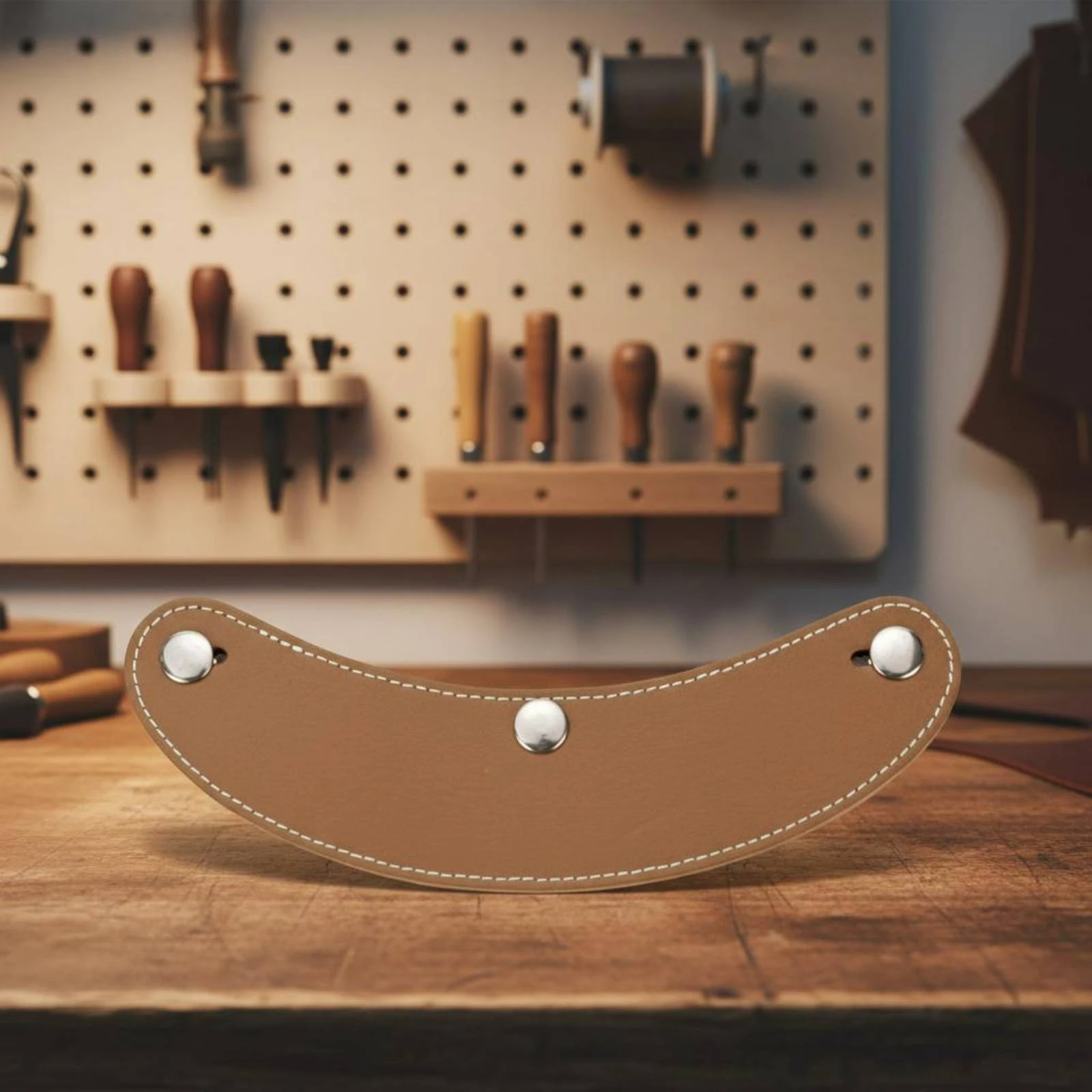 3 Snap Helmet Visor Handmade Attach-on Leather Visor Open Face Helmet Visor Cover Contrast Stitching Thick
3 Snap Helmet Visor Handmade Attach-on Leather Visor Open Face Helmet Visor Cover Contrast Stitching Thick