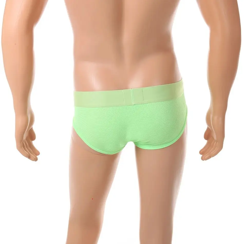 CLEVER-MENMODE Mens Mesh Briefs Wide Waist Breathable Underwear Gym Sports Bluge Pouch Underpants Comfortable Panties Sportswear
CLEVER-MENMODE Mens Mesh Briefs Wide Waist Breathable Underwear Gym Sports Bluge Pouch Underpants Comfortable Panties Sportswear