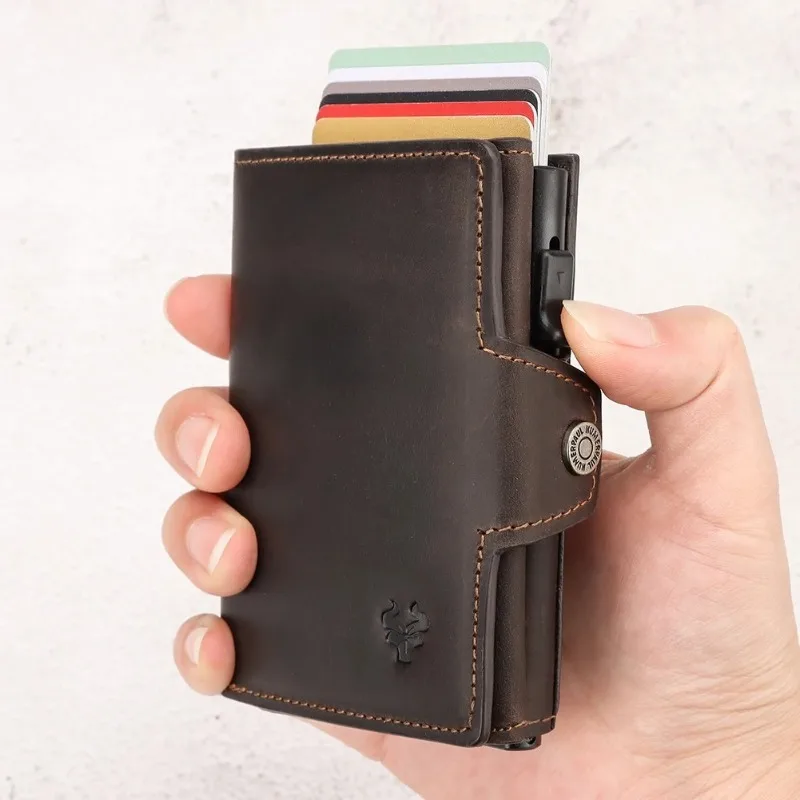 Smart Pop Up Card Wallet for Men Genuine Leather Card Case Slim Women Zip Coin Purse with Notes Compartment
Smart Pop Up Card Wallet for Men Genuine Leather Card Case Slim Women Zip Coin Purse with Notes Compartment