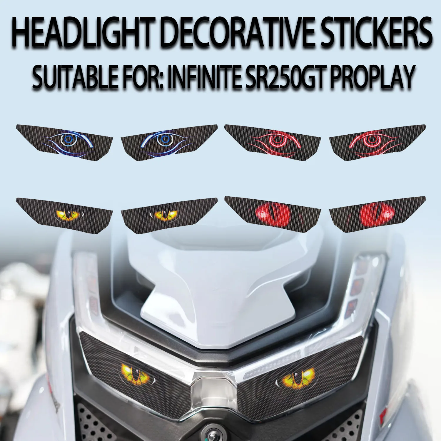 For Endless SR250GT ProPlay Headlight Protector Sticker Headlight Decorative Film
For Endless SR250GT ProPlay Headlight Protector Sticker Headlight Decorative Film