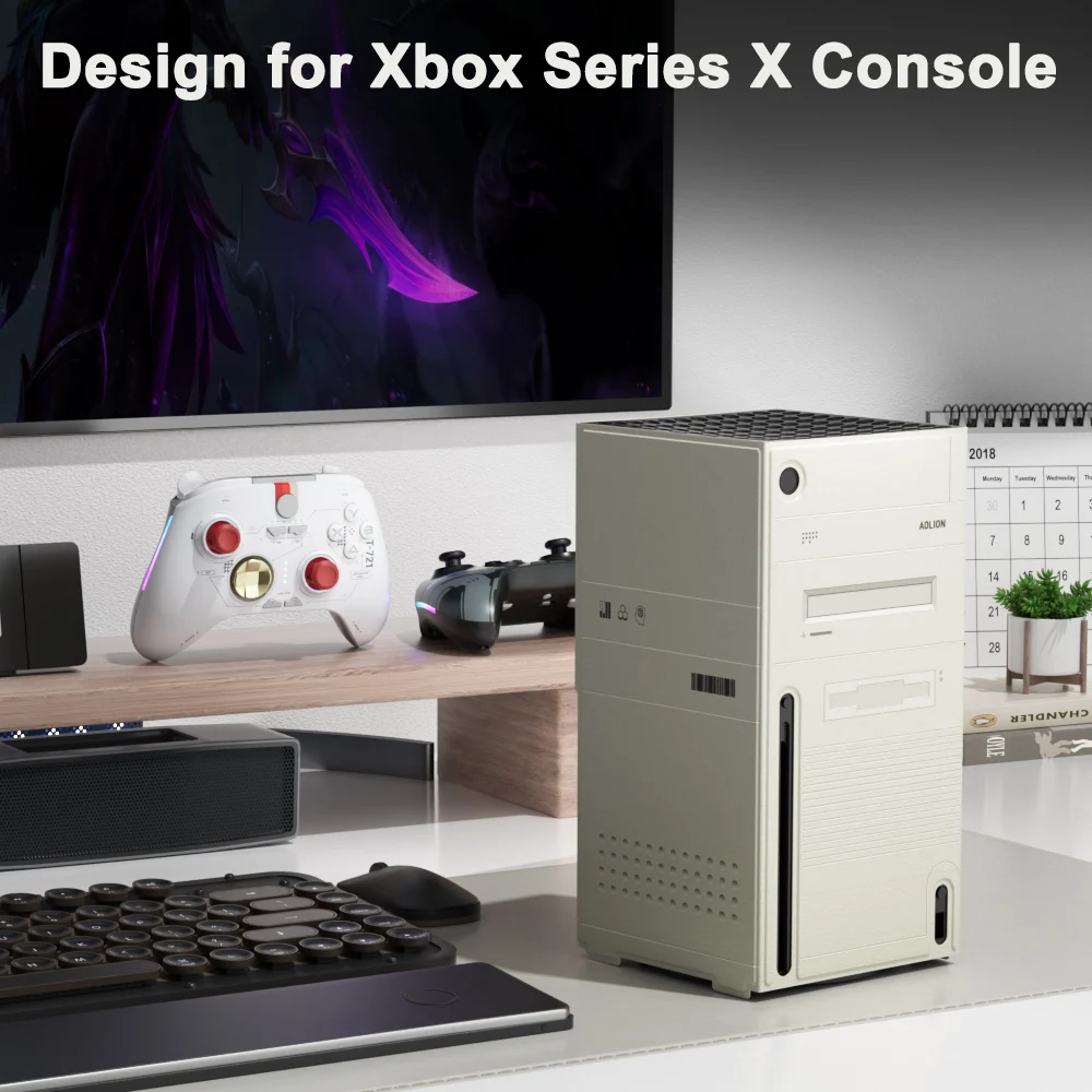 AOLION For Xbox Console Protective Cover Scratch resistant Waterproof Protective Cover Series Gaming Console Dust Cover
AOLION For Xbox Console Protective Cover Scratch resistant Waterproof Protective Cover Series Gaming Console Dust Cover