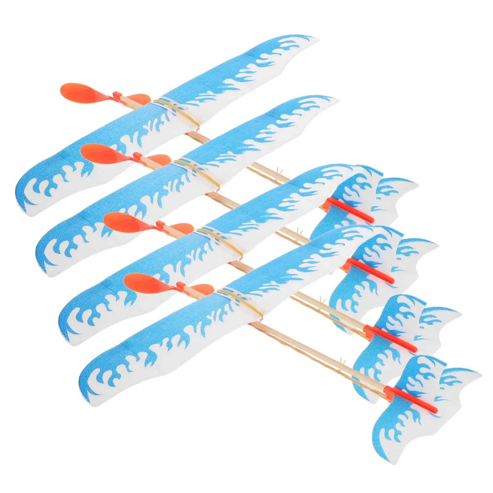 4PCS Glider Planes Kids Flying Toys Airplane Model Rubber Band Powered Child Plastic Toy Non Remote Control Outdoor Play Hand
4PCS Glider Planes Kids Flying Toys Airplane Model Rubber Band Powered Child Plastic Toy Non Remote Control Outdoor Play Hand