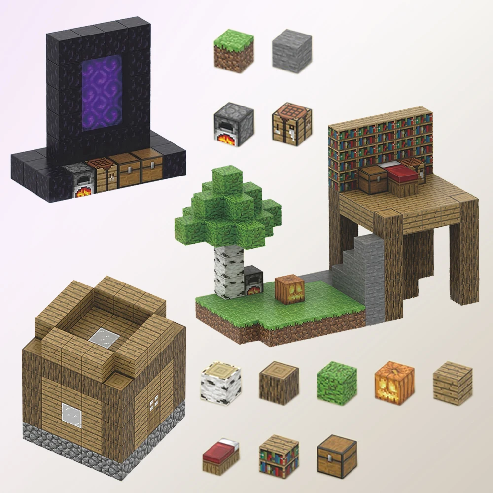 Креативные магнитные строительные блоки для детей, набор «Build Mine Magnet World» для мальчиков и девочек, детские игрушки для малышей от 3 лет
Креативные магнитные строительные блоки для детей, набор «Build Mine Magnet World» для мальчиков и девочек, детские игрушки для малышей от 3 лет