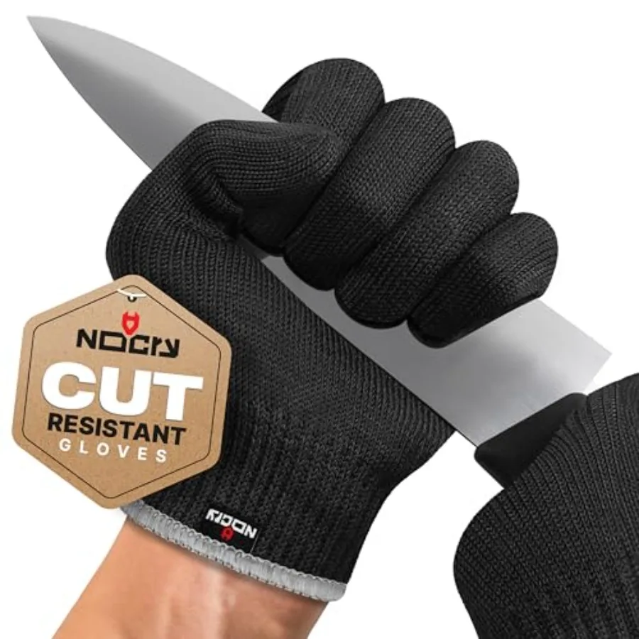 Premium Cut Resistant Gloves Food Grade — Level 5 Protection; Ambidextrous; Machine Washable; Superior Comfort and Dexterity; L
Premium Cut Resistant Gloves Food Grade — Level 5 Protection; Ambidextrous; Machine Washable; Superior Comfort and Dexterity; L