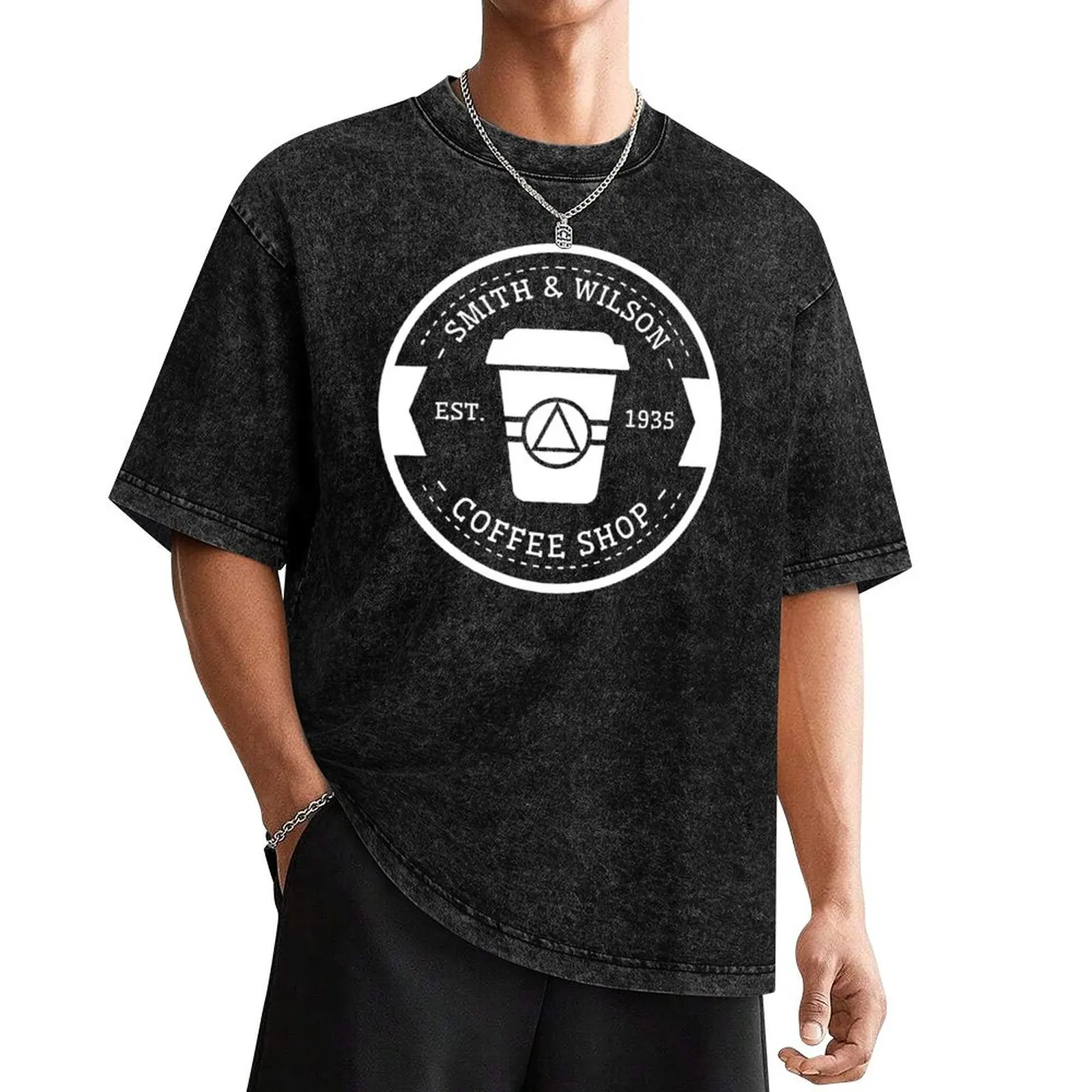 Smith & Wilson Est 1935 Coffee Shop AA NA Clean & Sober Living In Recovery T-Shirt quick drying clothes for men
Smith & Wilson Est 1935 Coffee Shop AA NA Clean & Sober Living In Recovery T-Shirt quick drying clothes for men