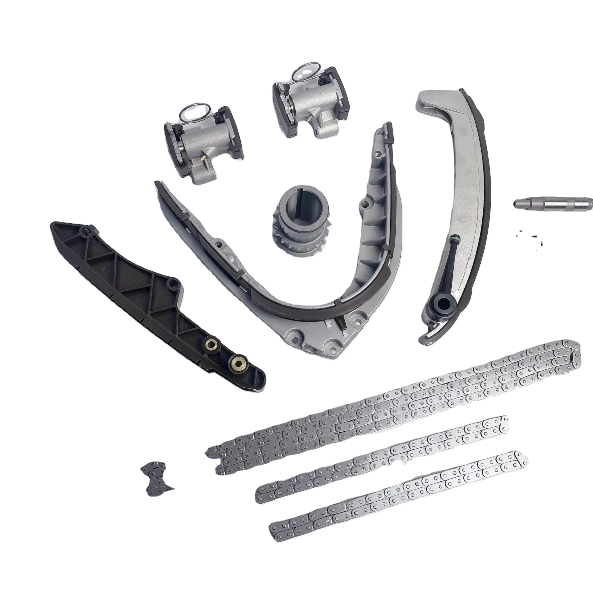 High Quality Auto Engine Parts Timing Chain Guide Tensioner Kit for BMW M62 M62B44 for Land Rover 4.4L Petrol OE 11311741777
High Quality Auto Engine Parts Timing Chain Guide Tensioner Kit for BMW M62 M62B44 for Land Rover 4.4L Petrol OE 11311741777