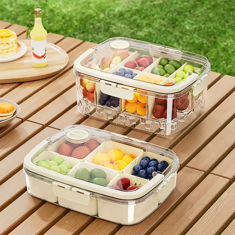 Fresh-keeping Box Airtight Leak-proof Food Storage Container with Silicone Seal And Handle Storage Box for Fruits Snacks Picnic
Fresh-keeping Box Airtight Leak-proof Food Storage Container with Silicone Seal And Handle Storage Box for Fruits Snacks Picnic