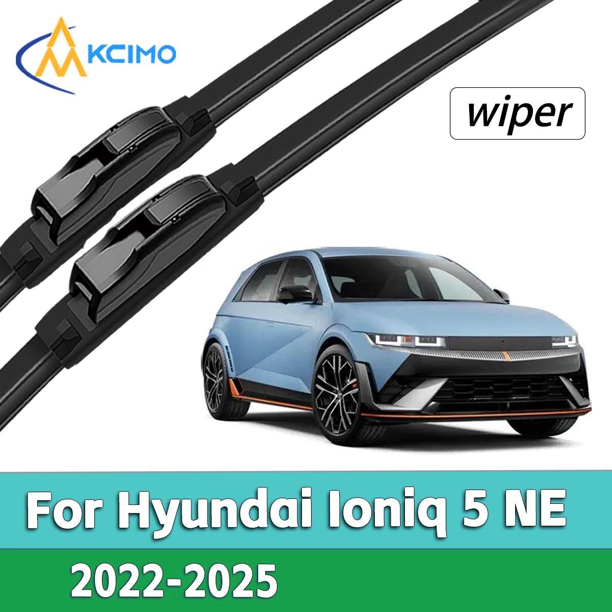 2Pcs Silent Smooth Rubber Wiper Set For Hyundai Ioniq 5 NE 2022-2025 Easy Installation Automotive Accessories
2Pcs Silent Smooth Rubber Wiper Set For Hyundai Ioniq 5 NE 2022-2025 Easy Installation Automotive Accessories