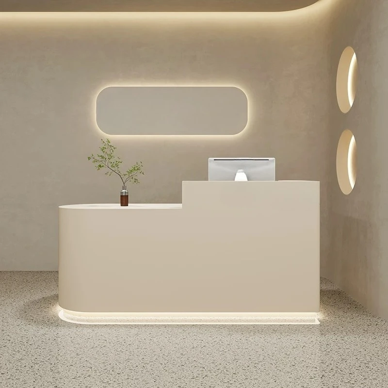 Modern Aesthetic Reception Desks Minimalist Design Unique Welcome Reception Desks Luxury Simple Mostrador Commercial Furniture
Modern Aesthetic Reception Desks Minimalist Design Unique Welcome Reception Desks Luxury Simple Mostrador Commercial Furniture