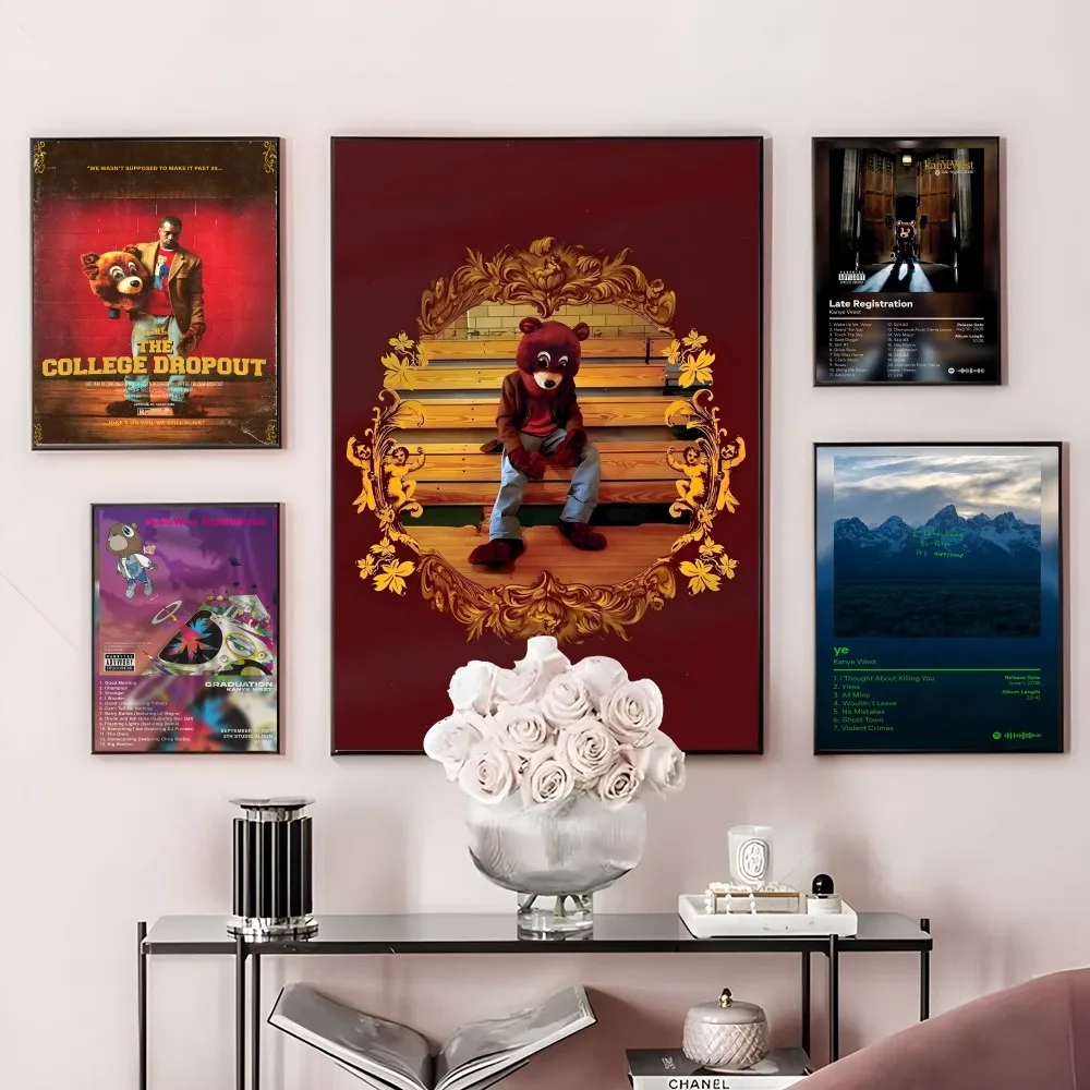 K-KaNyES Album Cover W-WeStS Poster Sticky Wall Art Printing Waterproof Home Living Bed Room Bar Hallway Aesthetic Decor
K-KaNyES Album Cover W-WeStS Poster Sticky Wall Art Printing Waterproof Home Living Bed Room Bar Hallway Aesthetic Decor