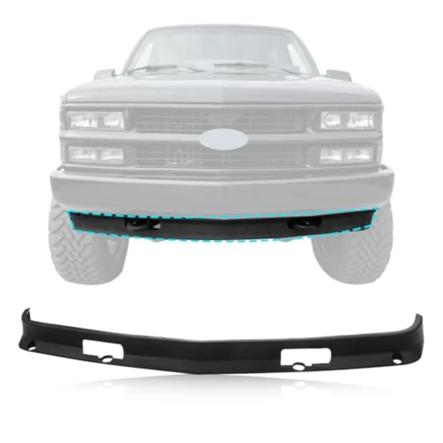 Front Bumper Air Dam Lower Valance w/Hook Holes Compatible With 1988-2000 Chevrolet C/K 1500 2500 3500 and 1992-1999 GMC C1500
Front Bumper Air Dam Lower Valance w/Hook Holes Compatible With 1988-2000 Chevrolet C/K 1500 2500 3500 and 1992-1999 GMC C1500
