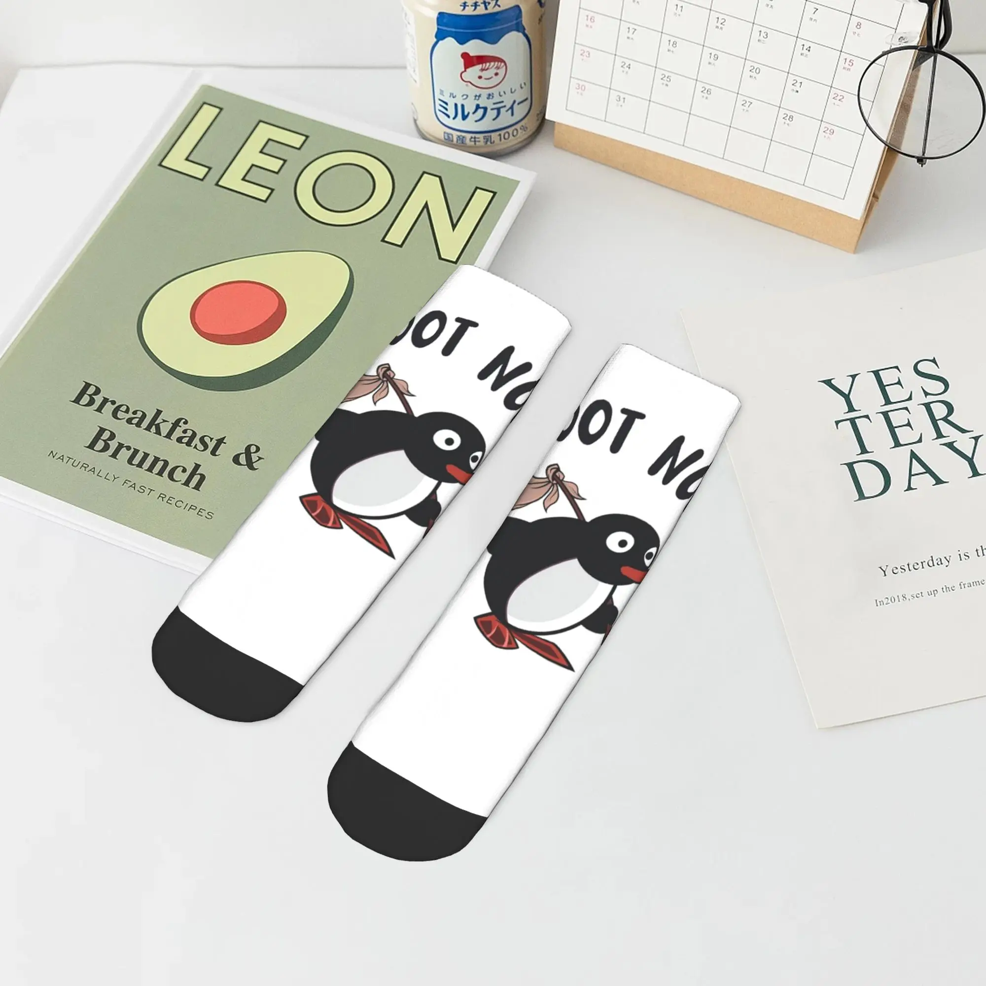 Cute Pingu Penguin Fishing Socks Harajuku Super Soft Stockings All Season Socks Accessories for Man Woman Gifts
Cute Pingu Penguin Fishing Socks Harajuku Super Soft Stockings All Season Socks Accessories for Man Woman Gifts