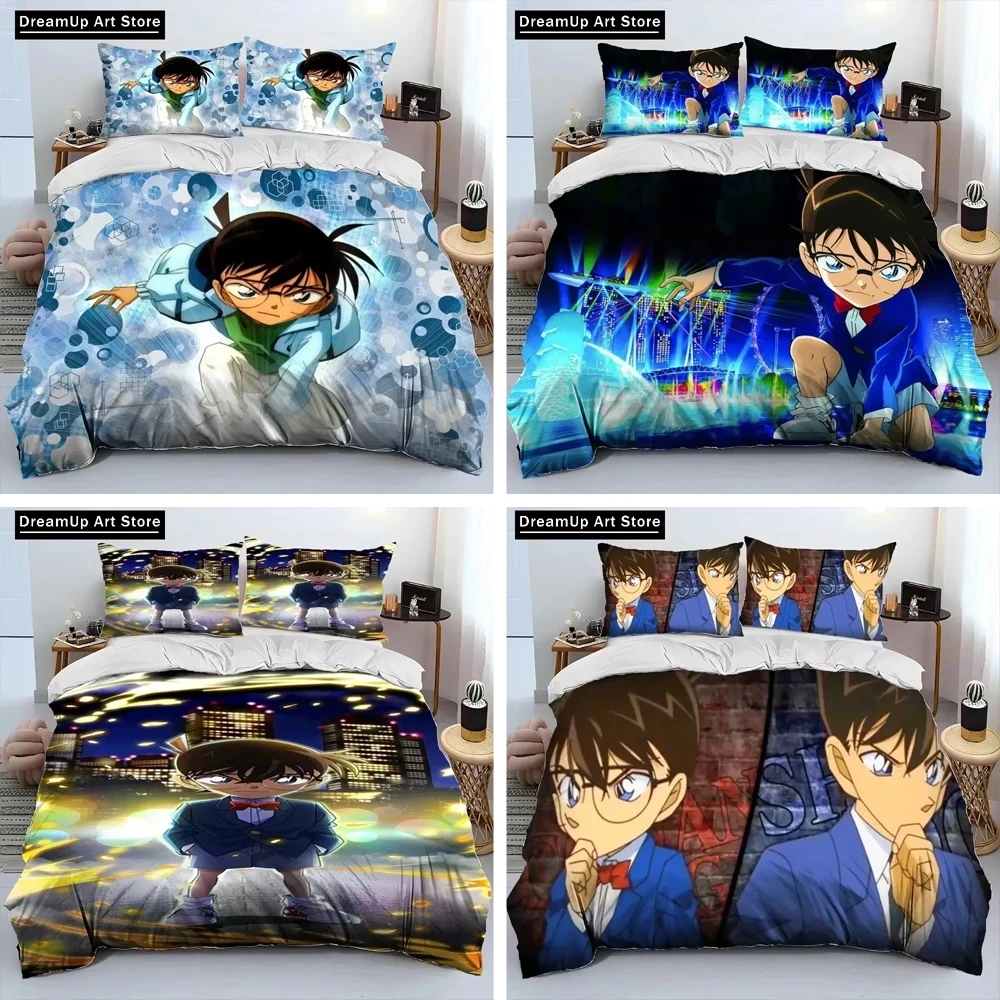 Anime Detective Conan Cartoon Bedding Set Boys Girls Twin Queen King Size Duvet Cover Pillowcase Bed boys Adult Bedroom
Anime Detective Conan Cartoon Bedding Set Boys Girls Twin Queen King Size Duvet Cover Pillowcase Bed boys Adult Bedroom