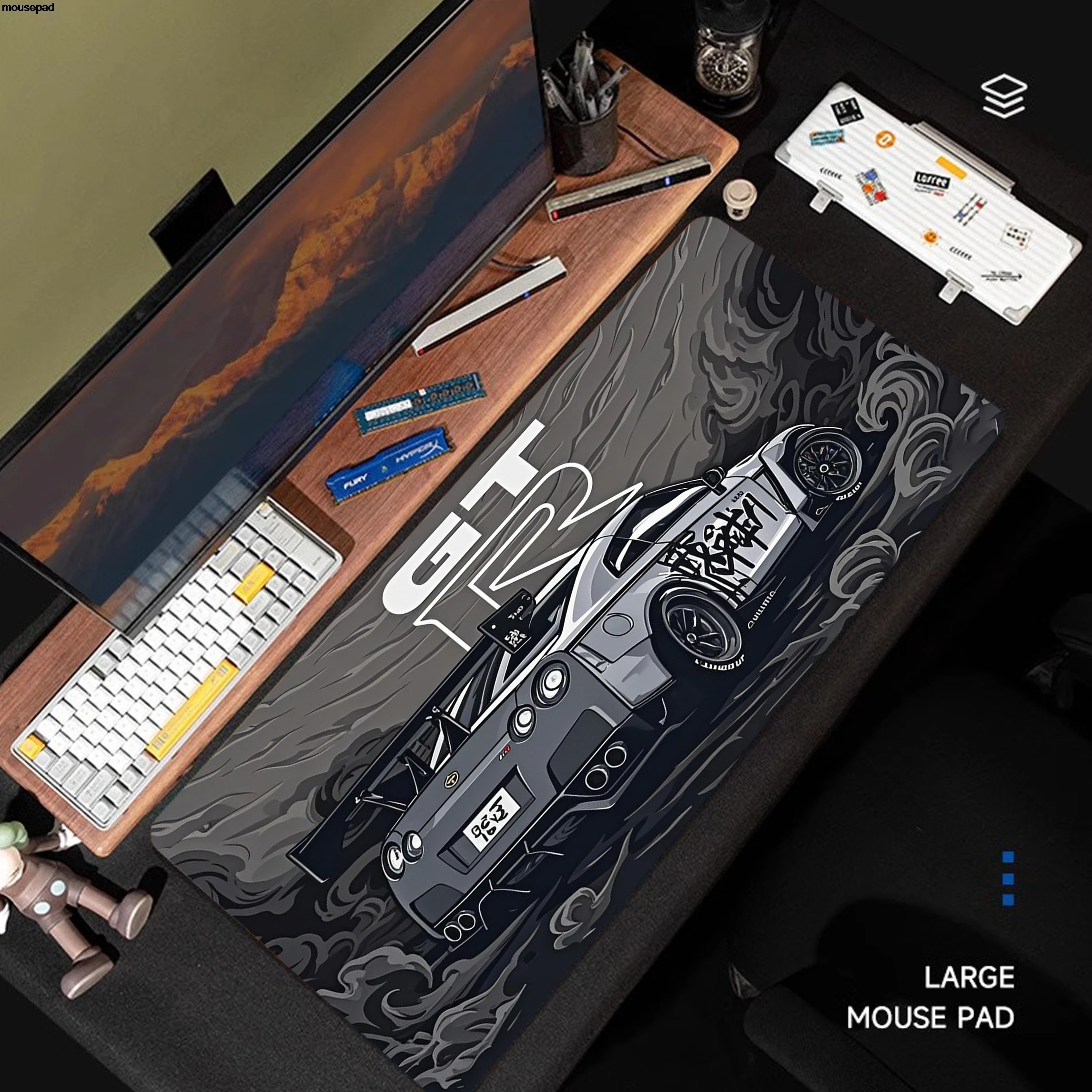 GTR Racing Car Gaming Mouse Pad Computer XXL Mousepad Game Mouse Mat Gamer Accessories Keyboard Pads Desk Mat Office Mouse Mat
GTR Racing Car Gaming Mouse Pad Computer XXL Mousepad Game Mouse Mat Gamer Accessories Keyboard Pads Desk Mat Office Mouse Mat
