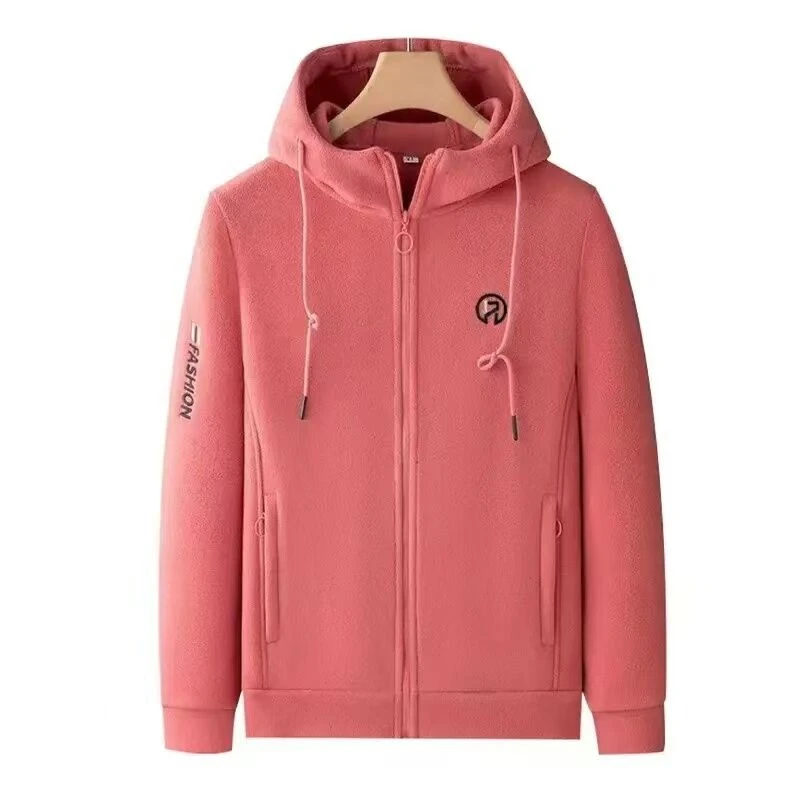 Флисовая куртка больших размеров, модный теплый женский зимний повседневный удобный дышащий открытый кардиган для бега, пальто с капюшоном
Флисовая куртка больших размеров, модный теплый женский зимний повседневный удобный дышащий открытый кардиган для бега, пальто с капюшоном