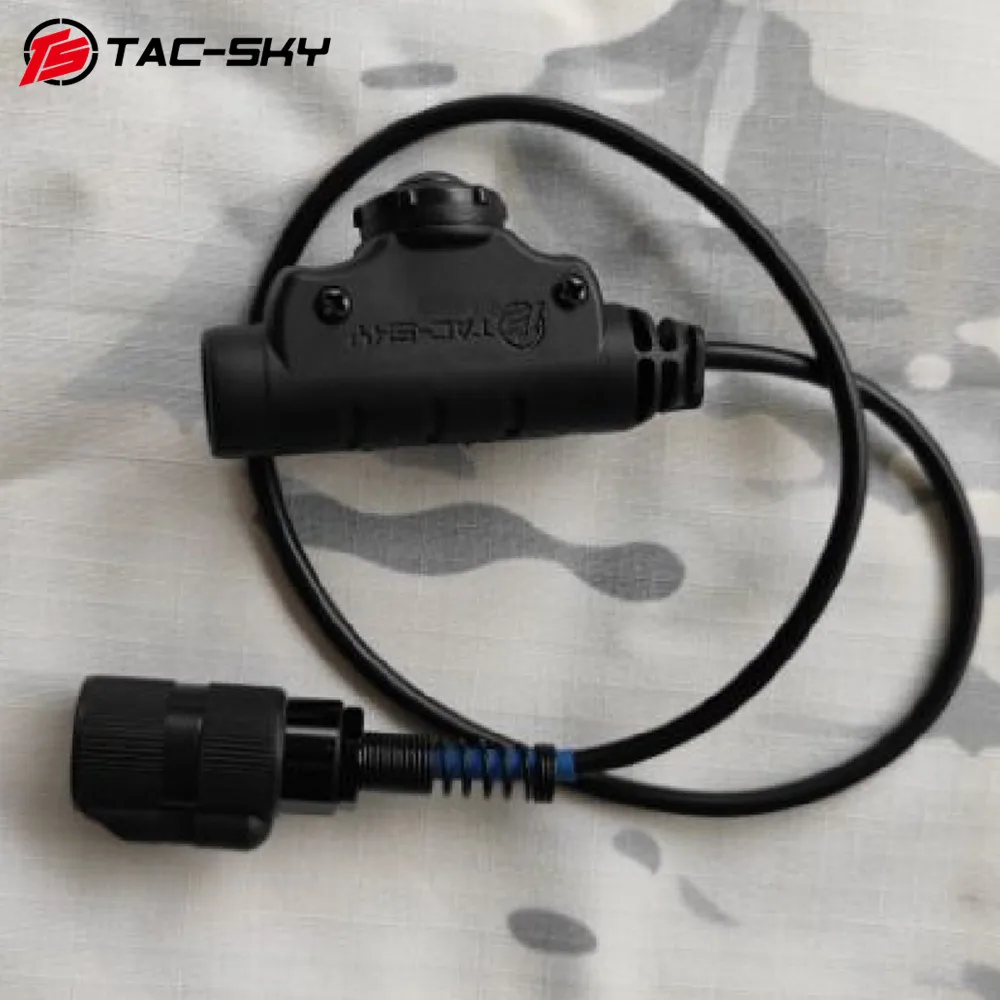 U94 V2 PTT Tactical Headset 6Pin u94 ptt Adapter for Z-TAC/TAC-SKY Headset Compatible with PRC 148 152 Walkie Talkie Dummy Model
U94 V2 PTT Tactical Headset 6Pin u94 ptt Adapter for Z-TAC/TAC-SKY Headset Compatible with PRC 148 152 Walkie Talkie Dummy Model