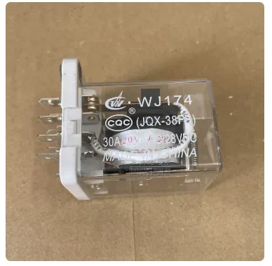 (5pcs)Brand New Original Relay WJ174-AC220V JQX-38FB 30A
(5pcs)Brand New Original Relay WJ174-AC220V JQX-38FB 30A