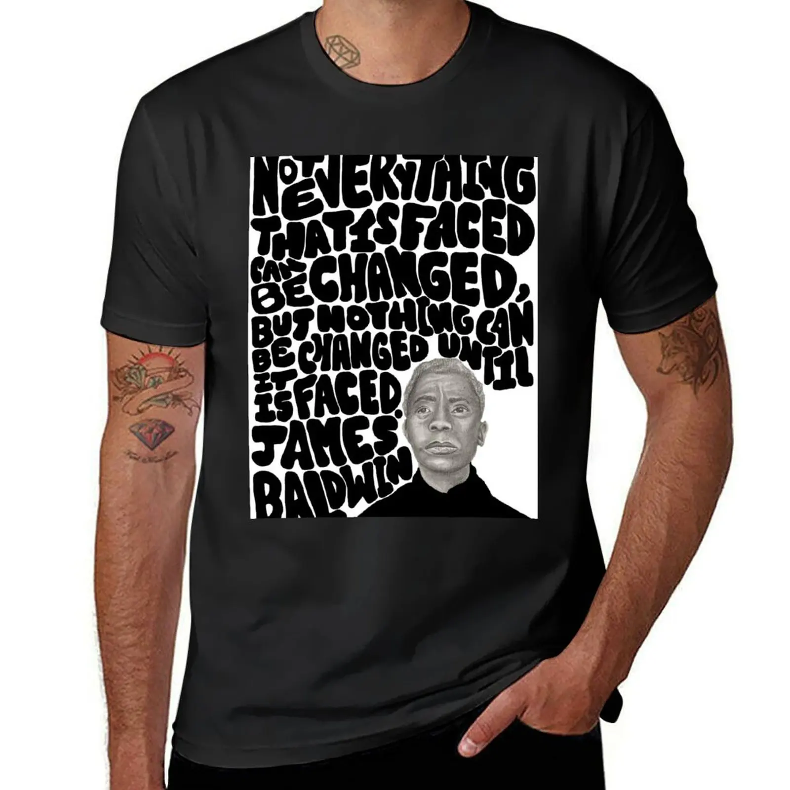 James Baldwin: Black Lives Matter T-Shirt tshirts personalised hippie clothes black t-shirts for men
James Baldwin: Black Lives Matter T-Shirt tshirts personalised hippie clothes black t-shirts for men