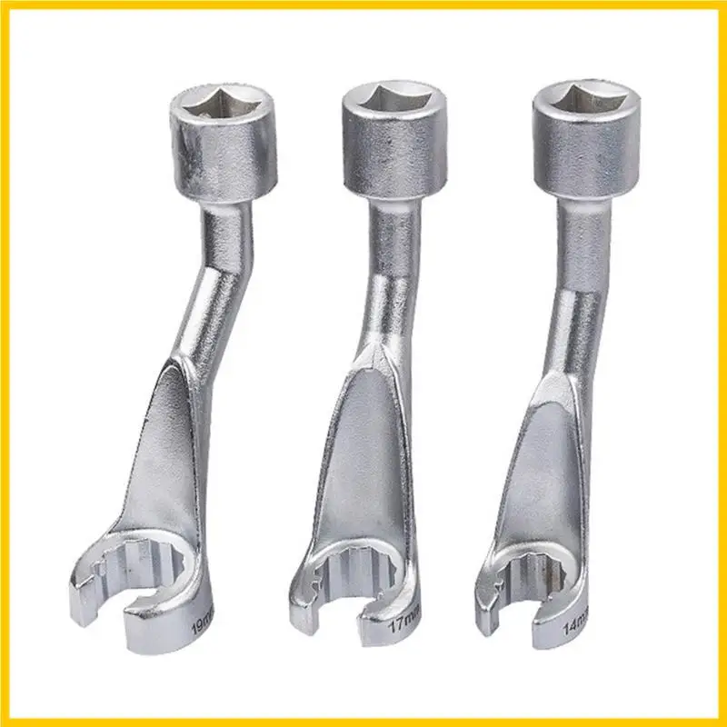 G5AD Steel Injector Pipe Spanner Ergonomic Handle Fuels Pipe Wrench Easy to Operate
G5AD Steel Injector Pipe Spanner Ergonomic Handle Fuels Pipe Wrench Easy to Operate
