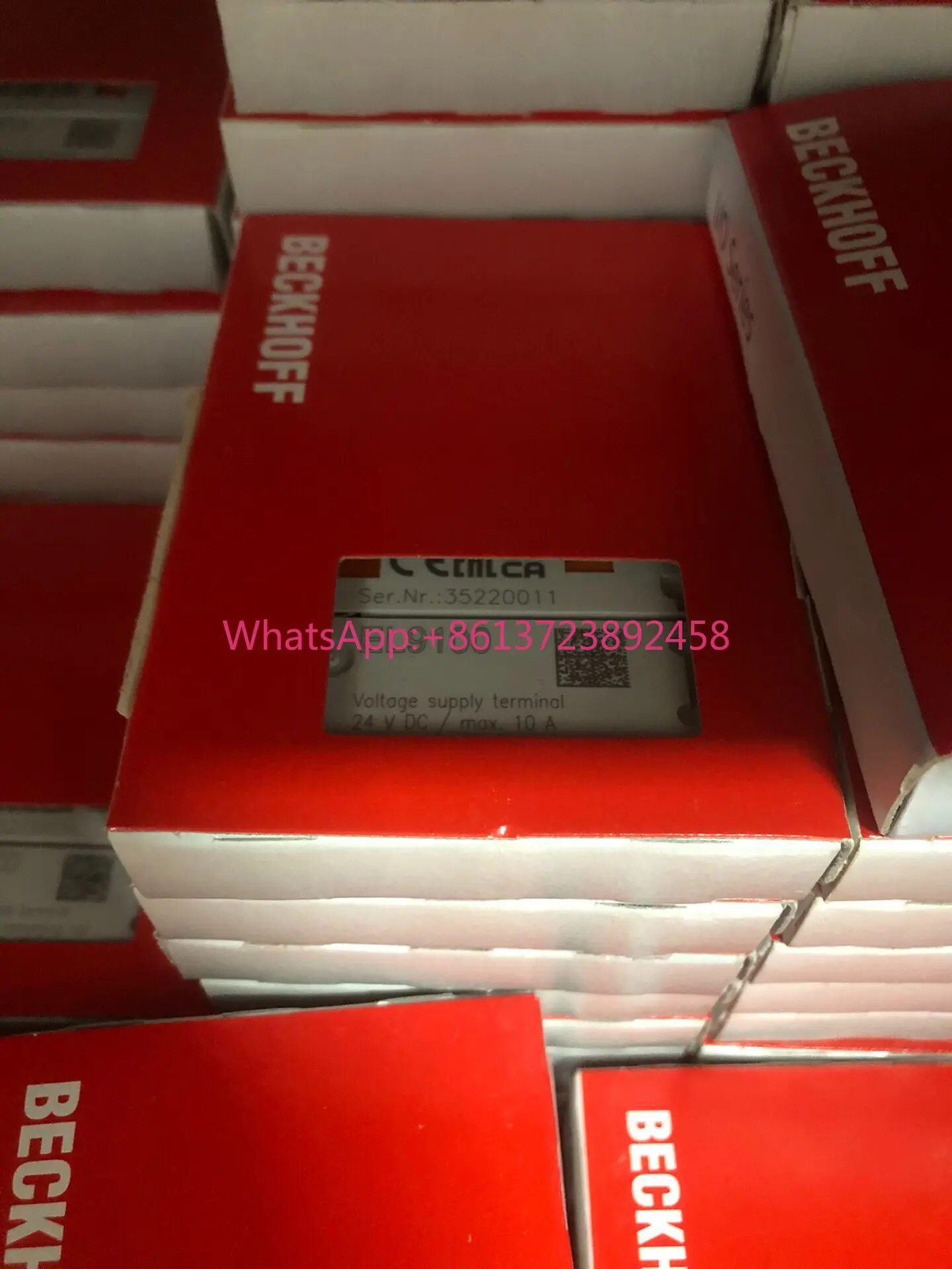 Beckhoff EL9100 high quality
Beckhoff EL9100 high quality