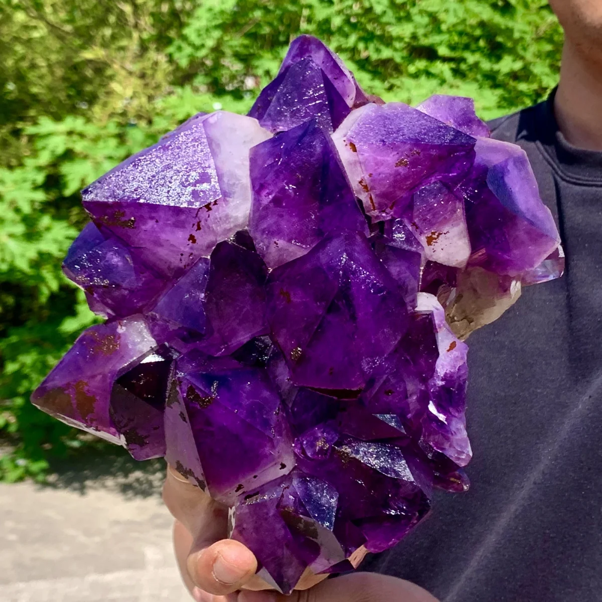 Super Big! Naturally Formed! Amethyst Core Primitive Stone Cluster, Quartz Crystal Ore Cluster, Mineral, Spiritual Energy, Hea
Super Big! Naturally Formed! Amethyst Core Primitive Stone Cluster, Quartz Crystal Ore Cluster, Mineral, Spiritual Energy, Hea