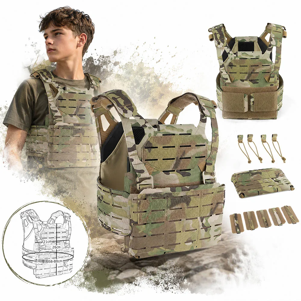 Kids Tactical Vest Breathable MOLLE Chest Rig Children Training Combat Gear for 6-14Y Boys Girls Outdoor Cosplay Role Play
Kids Tactical Vest Breathable MOLLE Chest Rig Children Training Combat Gear for 6-14Y Boys Girls Outdoor Cosplay Role Play