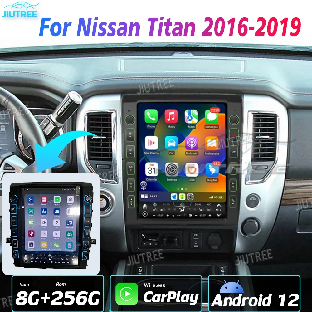 Android 12 Car Radio For Nissan Titan XD 2016-2019 Multimedia Car Radio GPS Navigation Stereo Player Wireless Carplay Head Unit
Android 12 Car Radio For Nissan Titan XD 2016-2019 Multimedia Car Radio GPS Navigation Stereo Player Wireless Carplay Head Unit