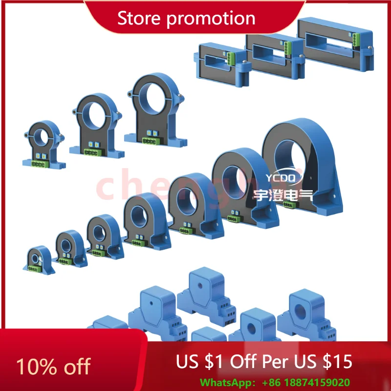 "Open-Close Type Hall Current Sensor Transmitter with Split Core Current Transformer & Transducer"
"Open-Close Type Hall Current Sensor Transmitter with Split Core Current Transformer & Transducer"