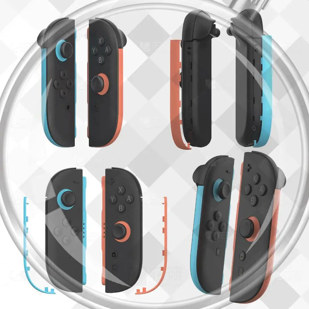 Декоративные накладки для контроллеров Joy-Con Switch 2, 4 шт., сменные боковые панели с инструментом, игровые аксессуары для Switch 2
Декоративные накладки для контроллеров Joy-Con Switch 2, 4 шт., сменные боковые панели с инструментом, игровые аксессуары для Switch 2