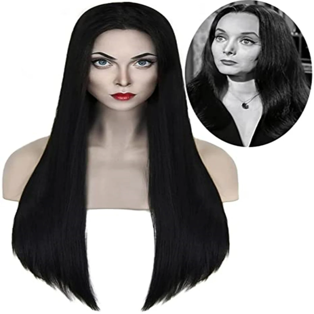 Long Black Wig Long Straight Widnesday Mordicia Adaams Wig Women Halloween Costume Wigs For Women
Long Black Wig Long Straight Widnesday Mordicia Adaams Wig Women Halloween Costume Wigs For Women