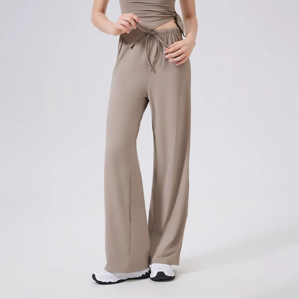 Women Loose Yoga Sports Pants Hip Lifting Straight Leg Pant Gym Fitness Jogging Trousers Drawstring Wide-Leg Running Sweatpants
Women Loose Yoga Sports Pants Hip Lifting Straight Leg Pant Gym Fitness Jogging Trousers Drawstring Wide-Leg Running Sweatpants