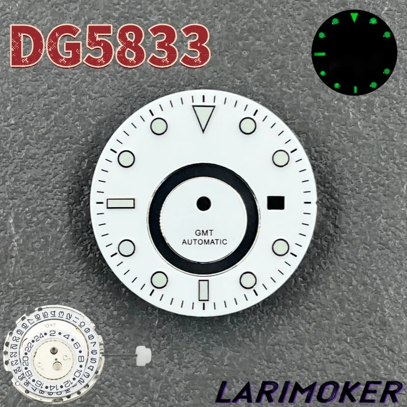Механизм LARIMOKER DG5833, 31,5 мм, светящийся циферблат часов, дисплей даты, светящиеся стрелки, подходит для часов с механизмом DG5833, аксессуары для часов.
Механизм LARIMOKER DG5833, 31,5 мм, светящийся циферблат часов, дисплей даты, светящиеся стрелки, подходит для часов с механизмом DG5833, аксессуары для часов.