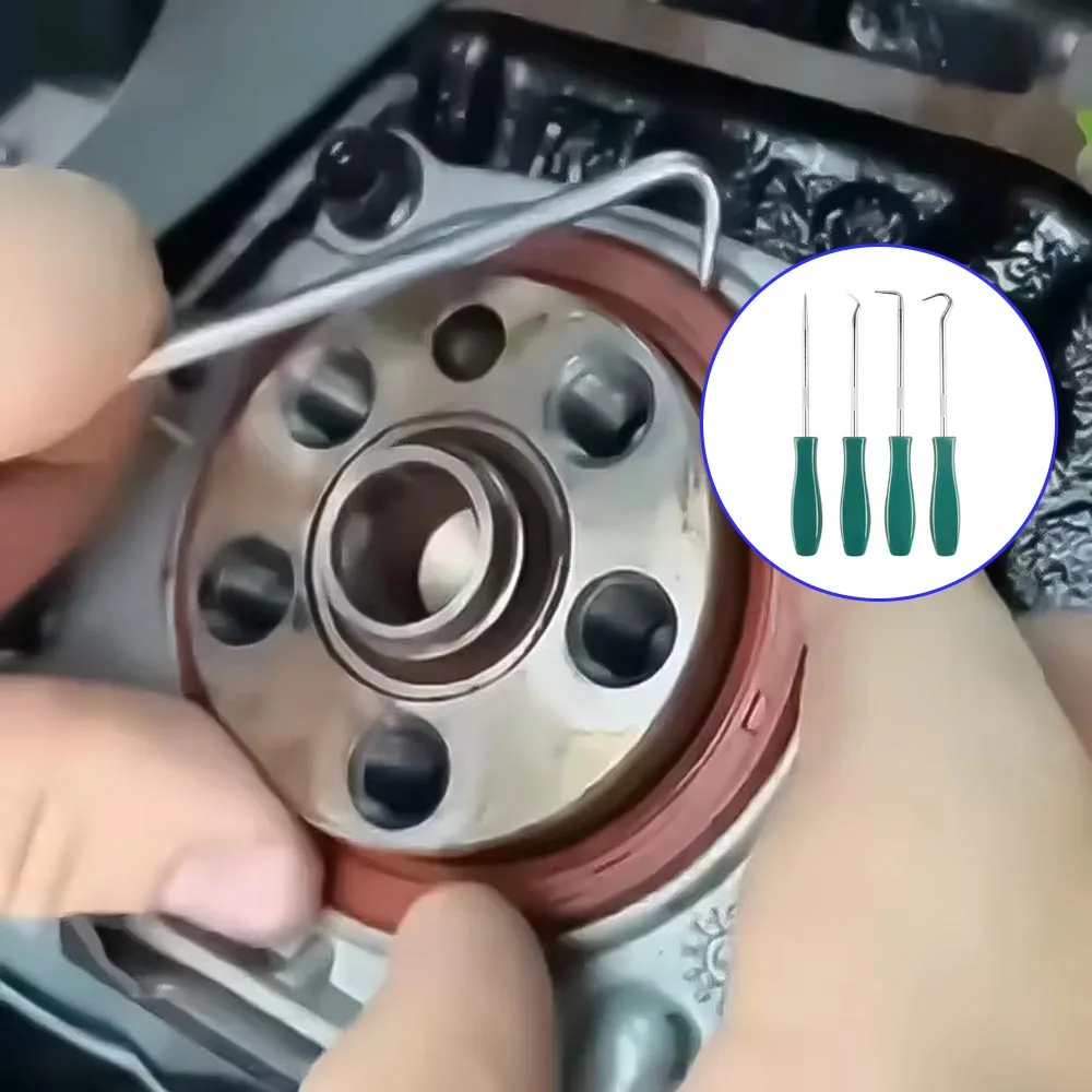 4Pcs Car Oil Seal Screwdrivers Set Vehicle O-Ring Gasket Puller Remover Pick Hooks Garage General-Plumbers Mechanics Repair Tool
4Pcs Car Oil Seal Screwdrivers Set Vehicle O-Ring Gasket Puller Remover Pick Hooks Garage General-Plumbers Mechanics Repair Tool